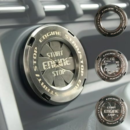 Rotary Push Start Stop Button Cover